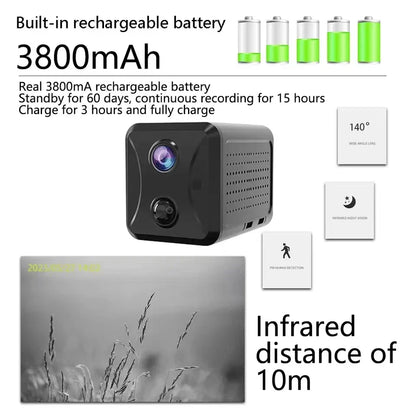 Mini 4G Security Camera WiFi Ultra HD CCTV-1